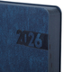 Щоденник А5 датований 2026  мякий синій 368 стор Boss Leo Planner, 252633