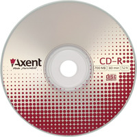 Диск CD-R 700MB 80 min 52X Axent 8102-A, 16119