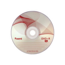 Диск DVD+R 4,7GB 120 min 16X Axent 8108-A, 16126
