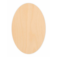 Основа для випалювання овал 20х30 см фанера 3 мм 2 штуки Rosa Talent, 38522030