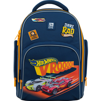 Рюкзак шкільний напівкаркасний Kite Education Hot Wheels HW22-706M, 61523