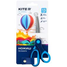 Ножиці 15 см з гумовими вставками Kite Classic K-126-2, 67695