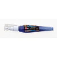 Ручка з розсипним гліттером синій 10 грам Santi, 411743