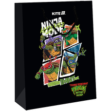 Пакет 26х32 см паперовий подарунковий Kite Ninja Turtles NT25-266, 71135