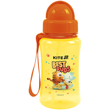 Пляшечка для води 350 мл з трубочкою Kite Garfield GF25-399, 70746