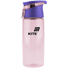 Пляшечка для води 550 мл рожева Kite K25-401-4, 70756