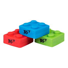Гумка фігурна 3 кольори в упаковці Blocks YES, 560527