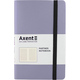 Книга записна А5 125х195 мм клітинка 96 аркушів срібляста Partner Soft Axent 8206-34-A, 36938