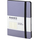 Книга записна А5 125х195 мм клітинка 96 аркушів срібляста Partner Soft Axent 8206-34-A, 36938