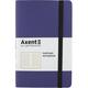Книга записна А5 125х195 мм клітинка 96 аркушів темно синя Partner Soft Axent 8206-38-A, 43137