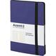 Книга записна А5 125х195 мм клітинка 96 аркушів темно синя Partner Soft Axent 8206-38-A, 43137