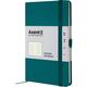 Книга записна А5 125х195 мм клітинка 96 аркушів малахіт Partner Axent 8201-31-A, 46731