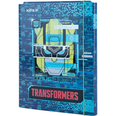 Папка для трудового навчання А4 на гумці картон Kite Transformers TF22-213, 62415