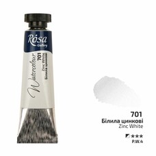 Фарба акварельна білила цинкові туба 10 мл Rosa Gallery, 3211701