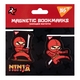 Закладки магнітні 2 шт YES Ninja, 707916