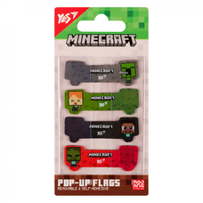 Закладки Pop up 80 шт пластик YES Minecraft, 170427