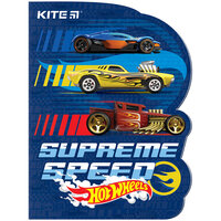 Блокнот А6 60 аркушів клітинка Kite Hot Wheels HW23-223, 65037