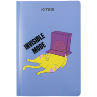 Блокнот А5+ 40 аркушів клітинка Kite Invisible mood K23-460-3, 65044