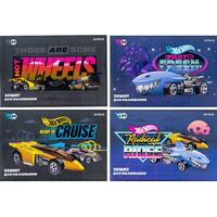 Альбом для малювання 24 аркуші скоба Kite Hot Wheels HW24-242, 68226