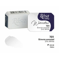 Фарба акварельна білила цинкові кювета 2,5 мл Rosa Gallery, 343701