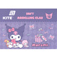 Пластилін восковий 12 кольорів 240 грам Hello Kitty Kuromi Kite HK24-1086, 71248