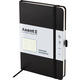 Книга записна А5 125х195 мм клітинка 96 аркушів чорна Partner Axent 8201-01-A, 21502