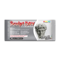 Маса для моделювання самозастигаюча Sculpt Dry сіра 500 грам Mungyo, 9065463
