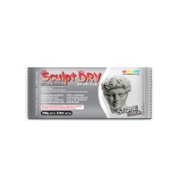 Маса для моделювання самозастигаюча Sculpt Dry сіра 250 грам Mungyo, 9065470