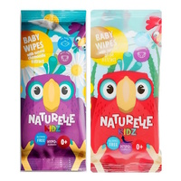 Серветки вологі Nature Kids 10 штук алое-ромашка Kidis, 590267