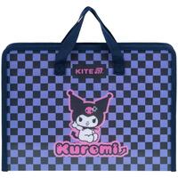 Папка-портфель А4  на блискавці Kite Kuromi HK25-202-2, 71207