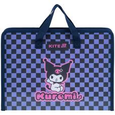 Папка-портфель А4  на блискавці Kite Kuromi HK25-202-2, 71207
