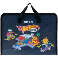 Папка-портфель А4  на блискавці Kite Hot Wheels HW25-202, 71208