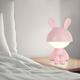 Світильник-нічник LED з акумулятором рожевий Cute Bunny Kite K25-316-1-2, 70488