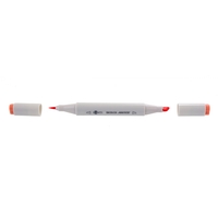 Скетч маркер двосторонній кораловий Santi SM-18, 390525