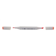 Скетч маркер двосторонній кораловий Santi SM-18, 390525