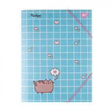 Папка на гумках А4 Pusheen Hearts Yes, 492215