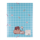 Папка на гумках А4 Pusheen Hearts Yes, 492215