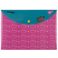 Папка-конверт B5 на кнопці Pusheen YES, 492226