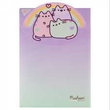 Папка-конверт А4 на липучці вертикальна Pusheen YES, 492191