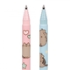 Ручка гелева пиши-стирай 0,5 мм синя YES Pusheen, 420398