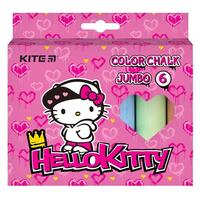 Крейда кольорова Jumbo Kite Hello Kitty 6 кольорів HK21-073, 47379