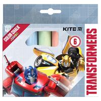 Крейда кольорова Jumbo Kite Transformers 6 кольорів TF21-073, 47380
