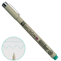 Лінер зелений Sakura PIGMA Micron 0,45 мм XSDK05#29, 306424