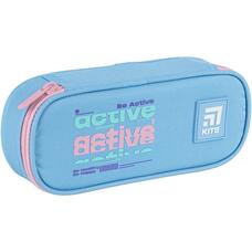 Пенал 1 відділення з додатковою вкладкою Kite K24-599-11, 66593