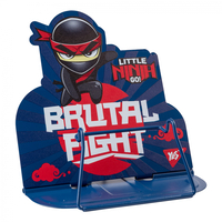 Підставка для книг металева фігурна Ninja YES, 470513
