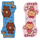 Закладки магнітні 2 штуки Line Friends Brown and Choco YES, 708106