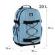 Рюкзак GoPack Education Teens блакитний GO25-186L-2, 69910