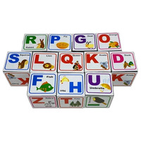 Кубики англійська абетка Атлас AS-0269, 900908