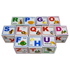 Кубики англійська абетка Атлас AS-0269, 900908