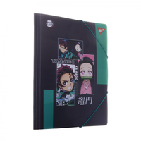 Папка A4 на гумці Demon Slayer YES, 492286